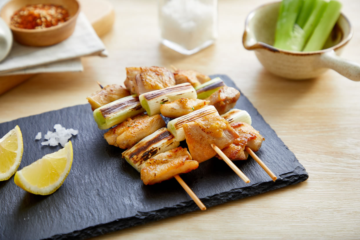 京蔥燒鳥串